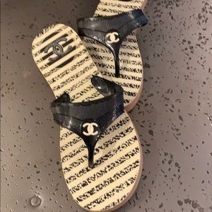 Chanel Flip Flops